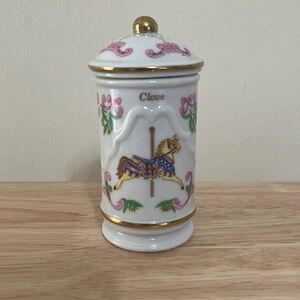 Lenox Carousel Spice Jar - Clove